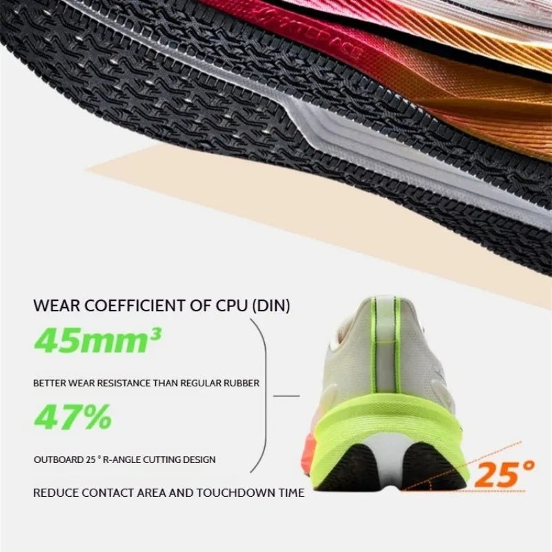 Xtep Men's Running Shoes 2000km 3.0 2026 Spring Lightweight Cushioned Wear-Resistant Training Jogging Sneakers 875119110032