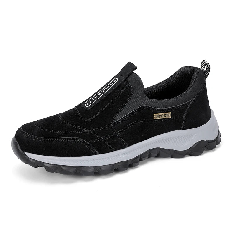Men's non-slip casual sports shoes wear-resistant hiking shoes Outdoor 2026 fashion comfortable flat walking shoes for men